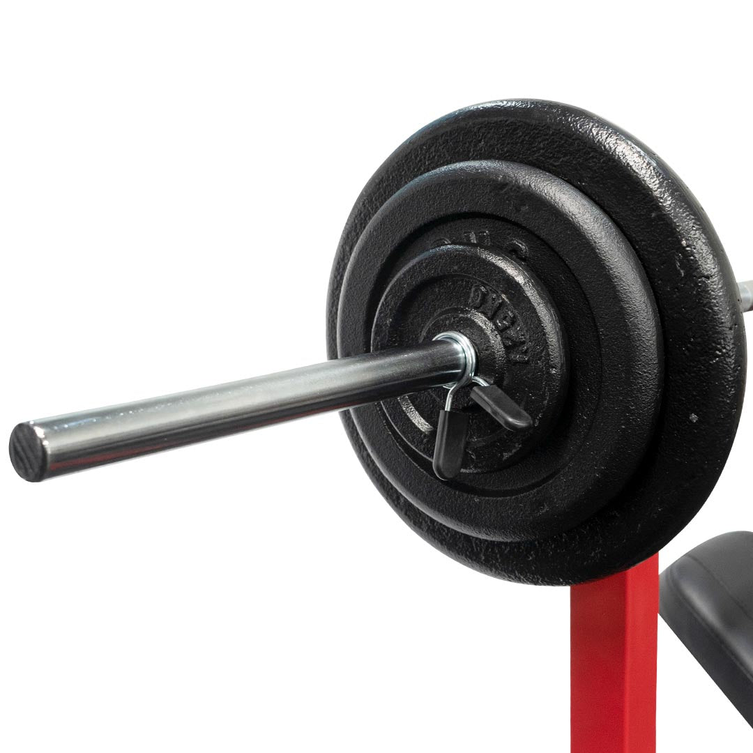 SR10 Squat Rack Barbell Weights Bench Set