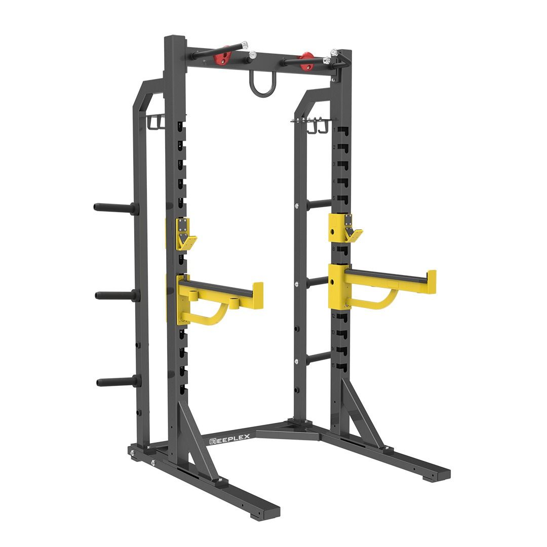 Reeplex commercial squat rack