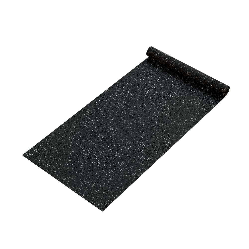 Reeplex Rubber Floor Roll 1m x 10m Grey Fleck