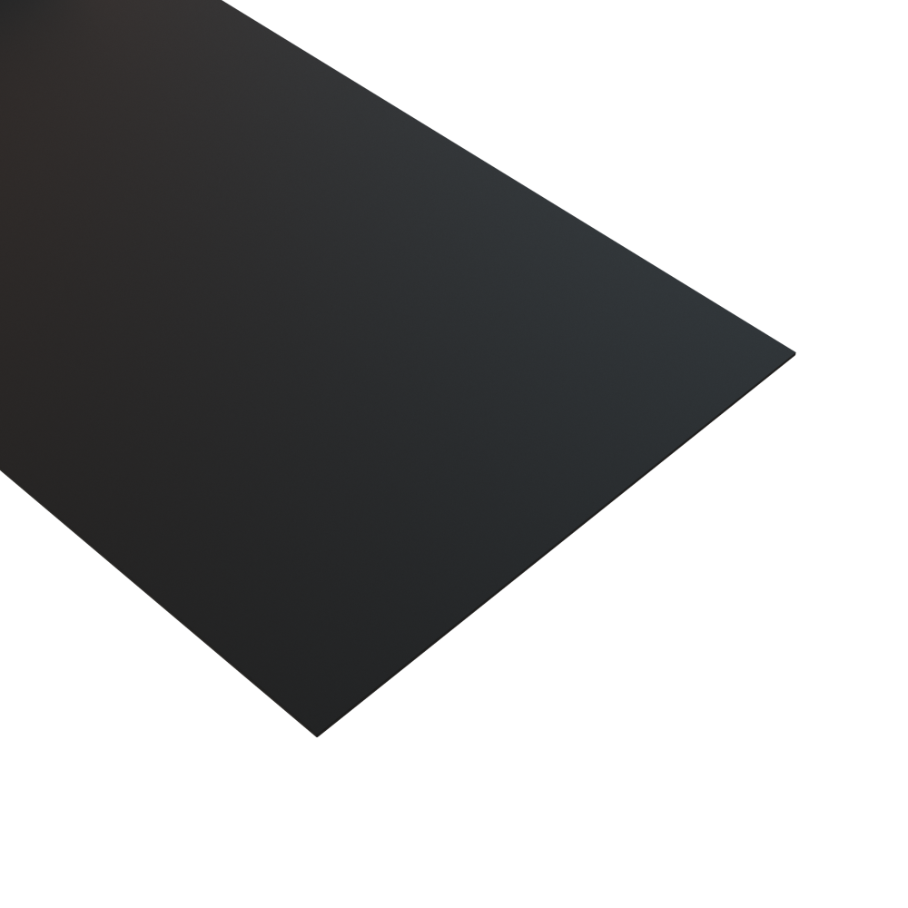 Reeplex Rubber Floor Roll 1m x 10m Plain Black