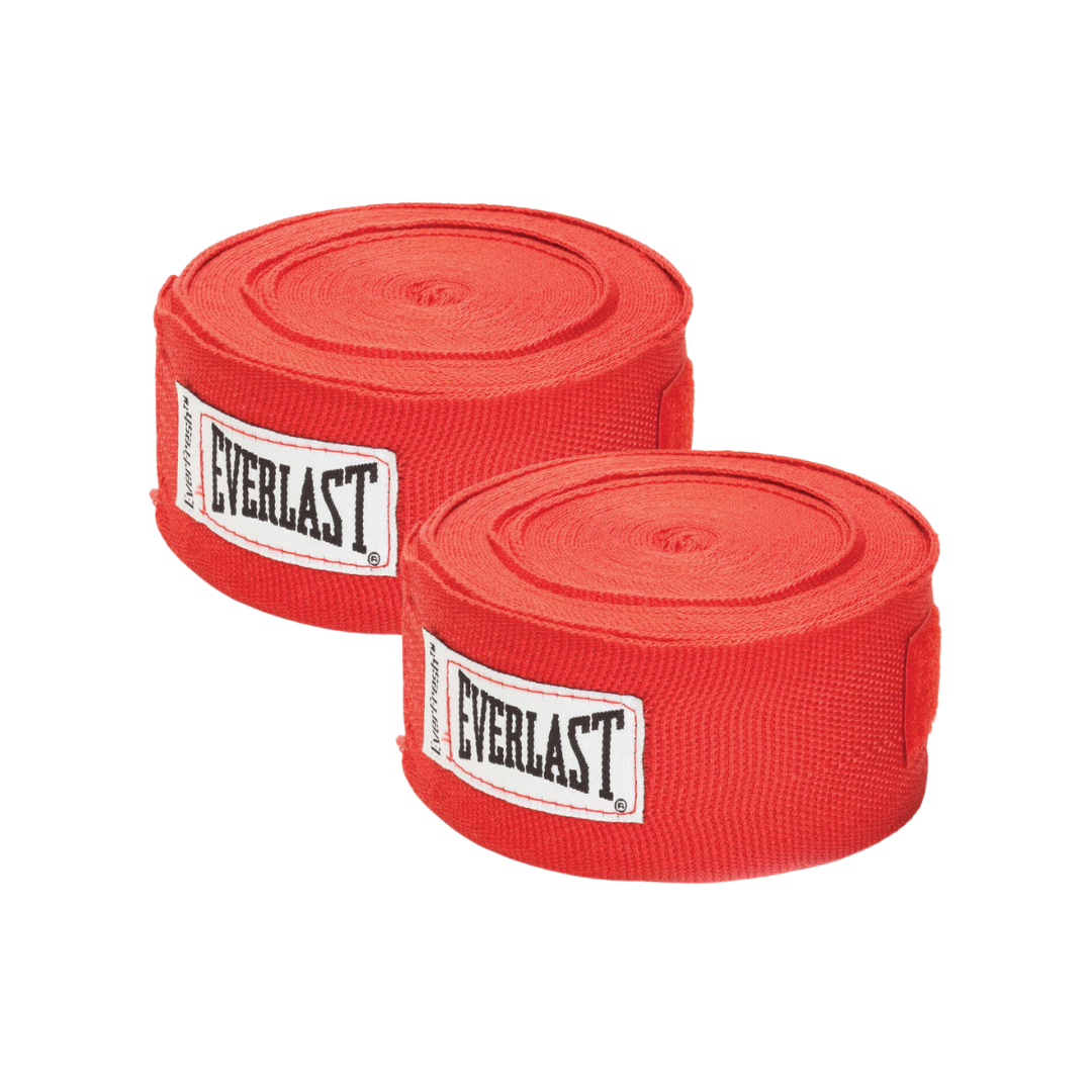 Everlast Pro Style Hand Wraps Red Pair