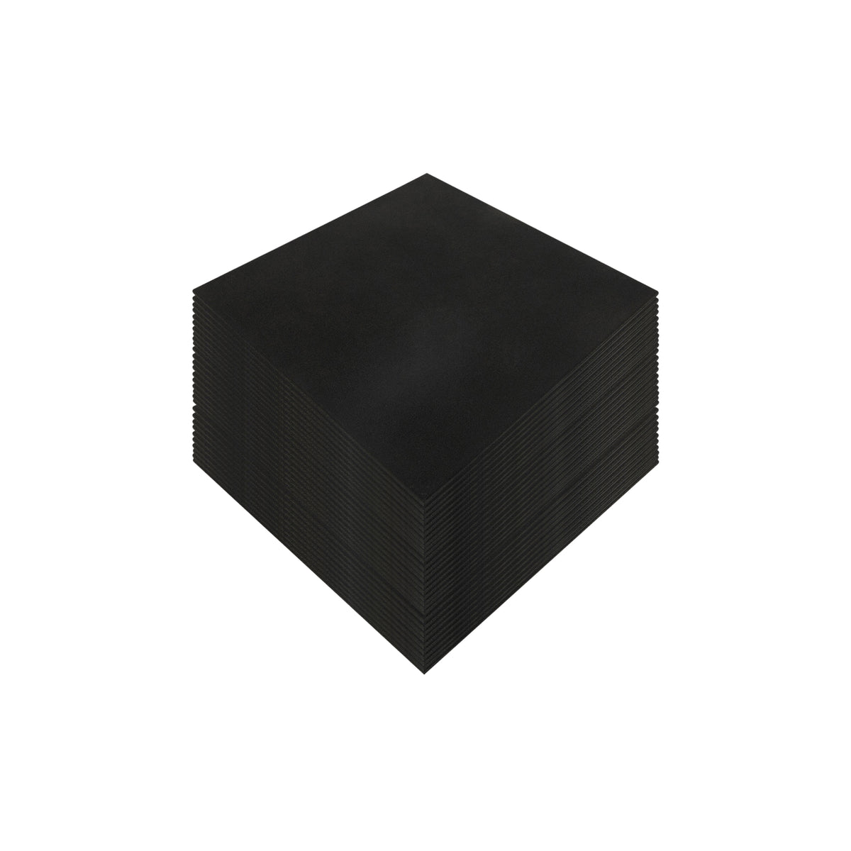Rubber Gym Flooring 50 Pack Black