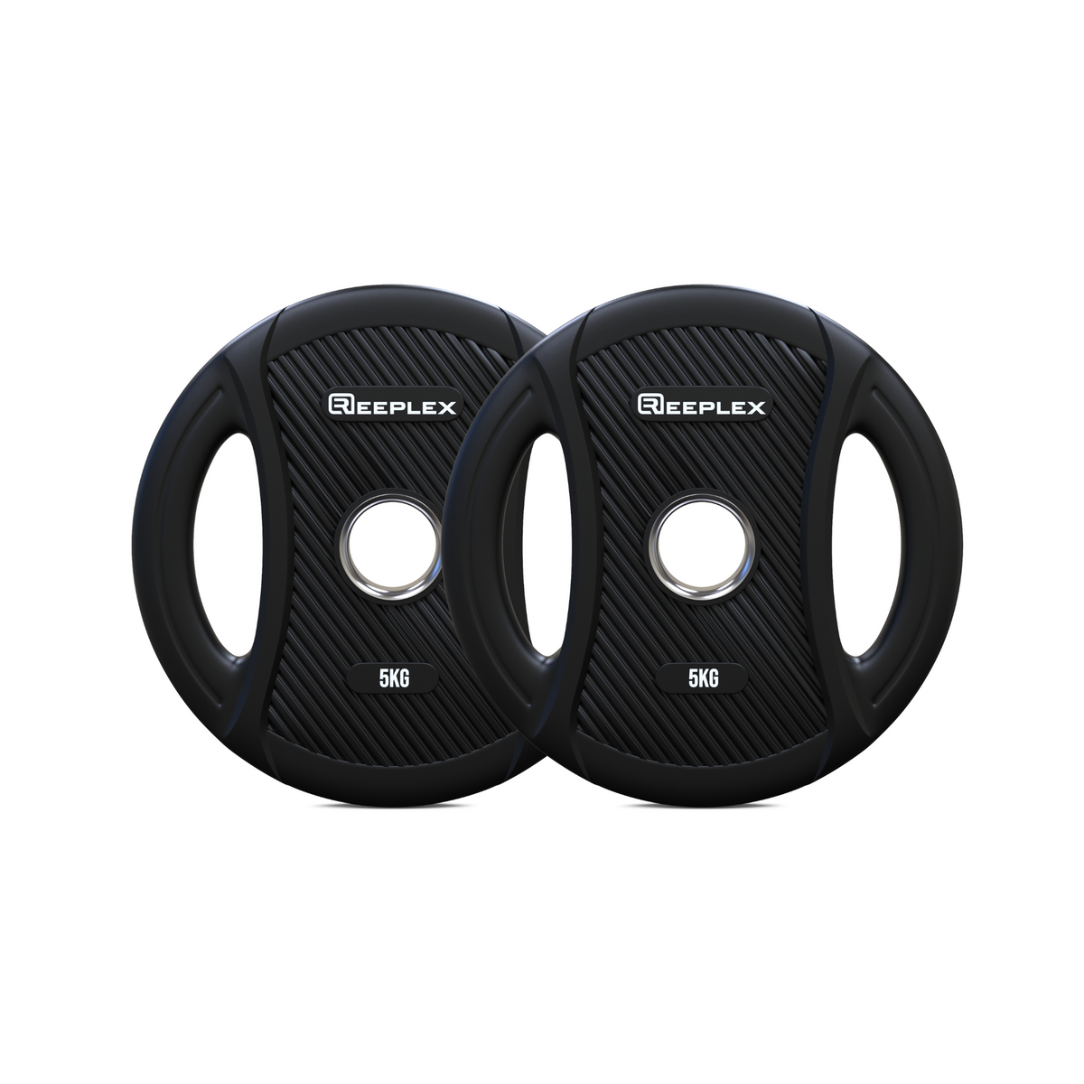 Reeplex 5kg PVC Olympic Weight Plate Pair