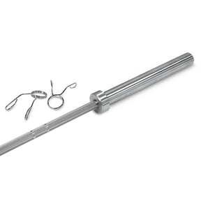 100kg Pro Olympic Barbell & Weight Set with Clips