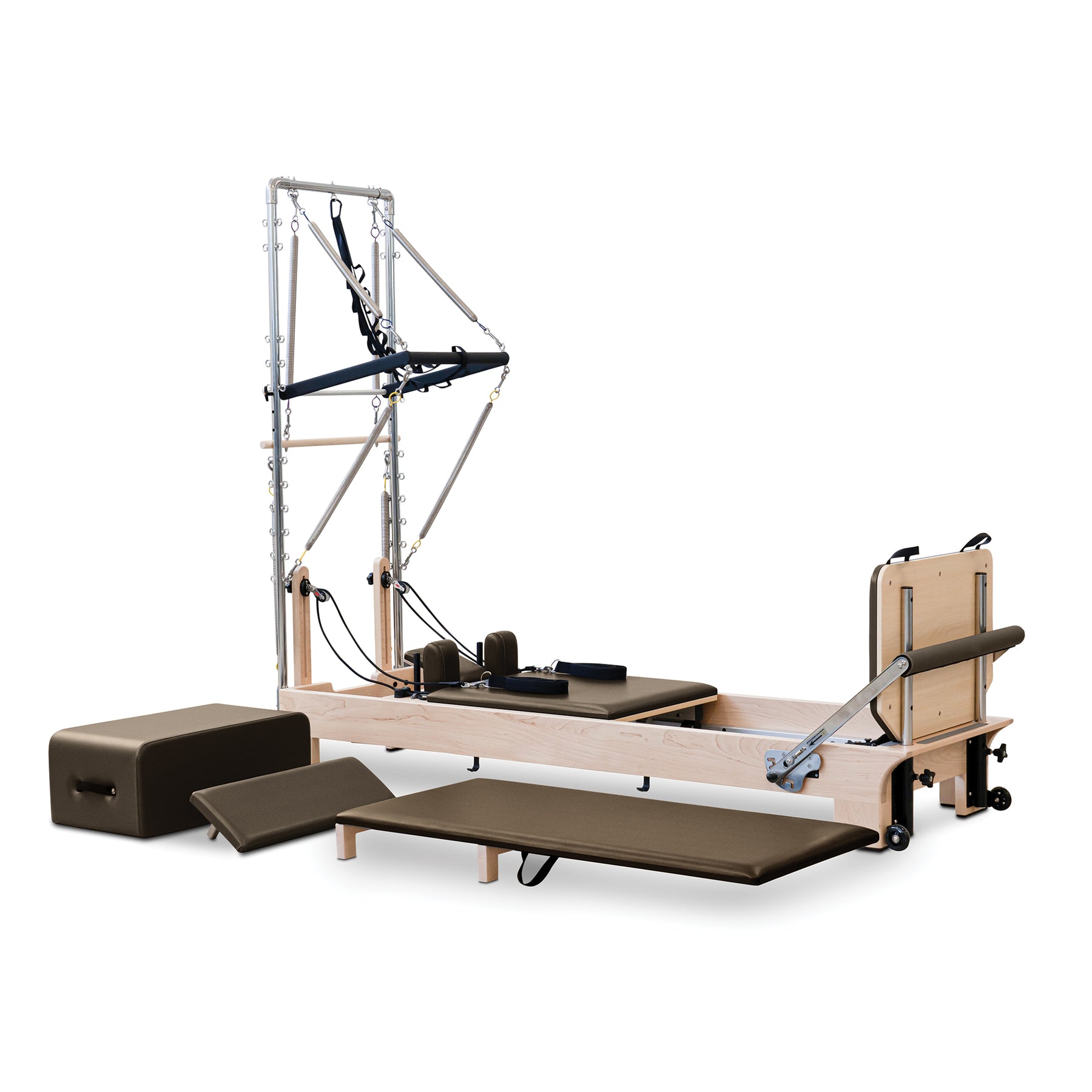Reeplex Bespoke Maple Half Trapeze Pilates Reformer