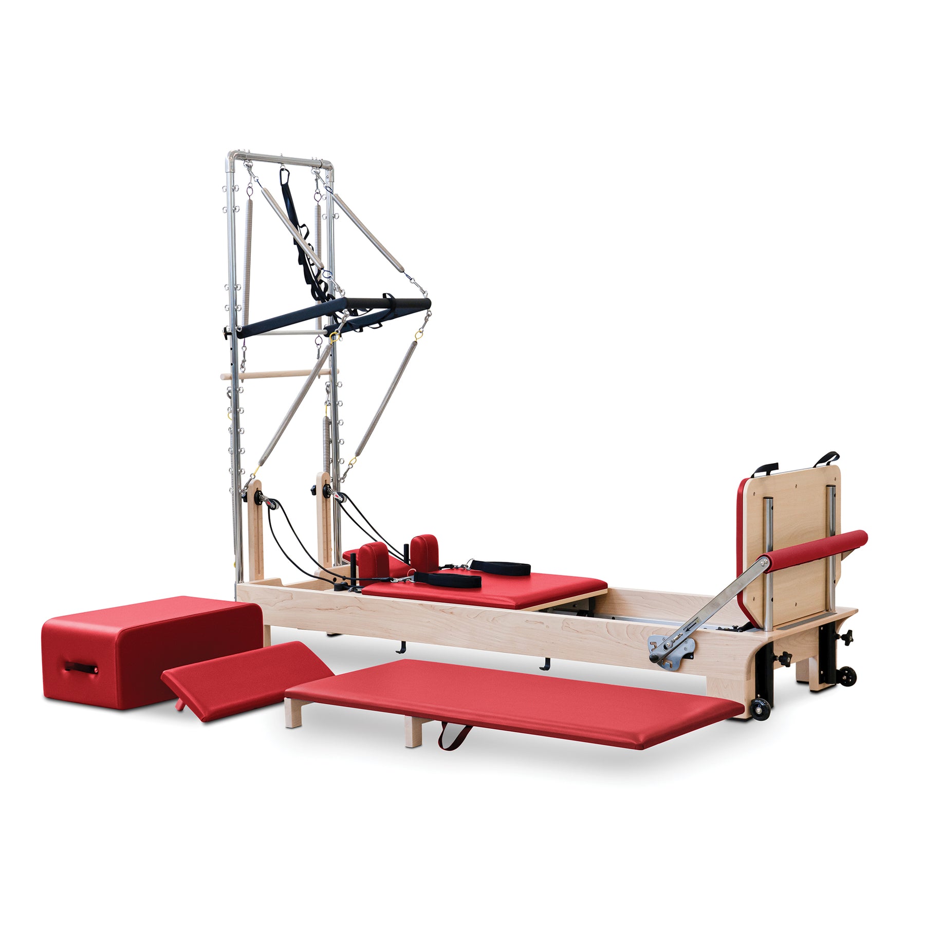Reeplex Bespoke Maple Half Trapeze Pilates Reformer