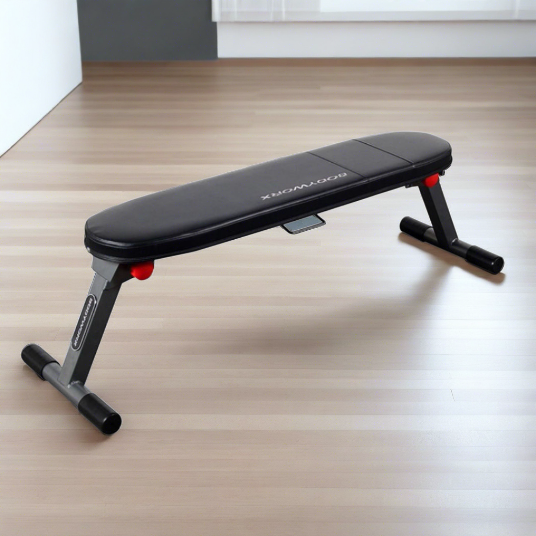 Bodyworx Foldable Flat Bench C412FB