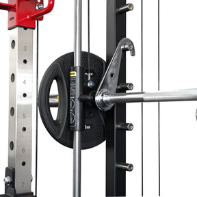 Reeplex CBT-PN Multi Station Gym + FID Bench + 100kg Olympic PVC Weight Plates