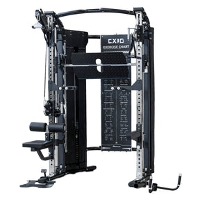 cx10 functional trainer with leg press attachment
