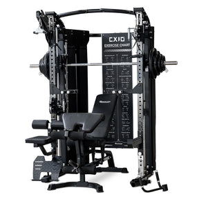 cx10 multi-trainer with bench and attachments + Weight Plates