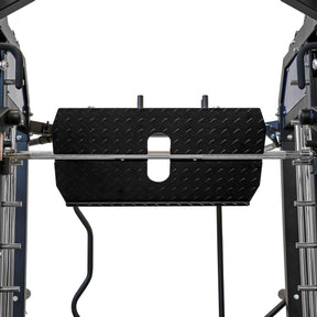 Reeplex CX3 Multi-station Gym + Adjustable Bench + 100kg Black Bumper Plates + Barbell + Leg Press + Jammer Arms