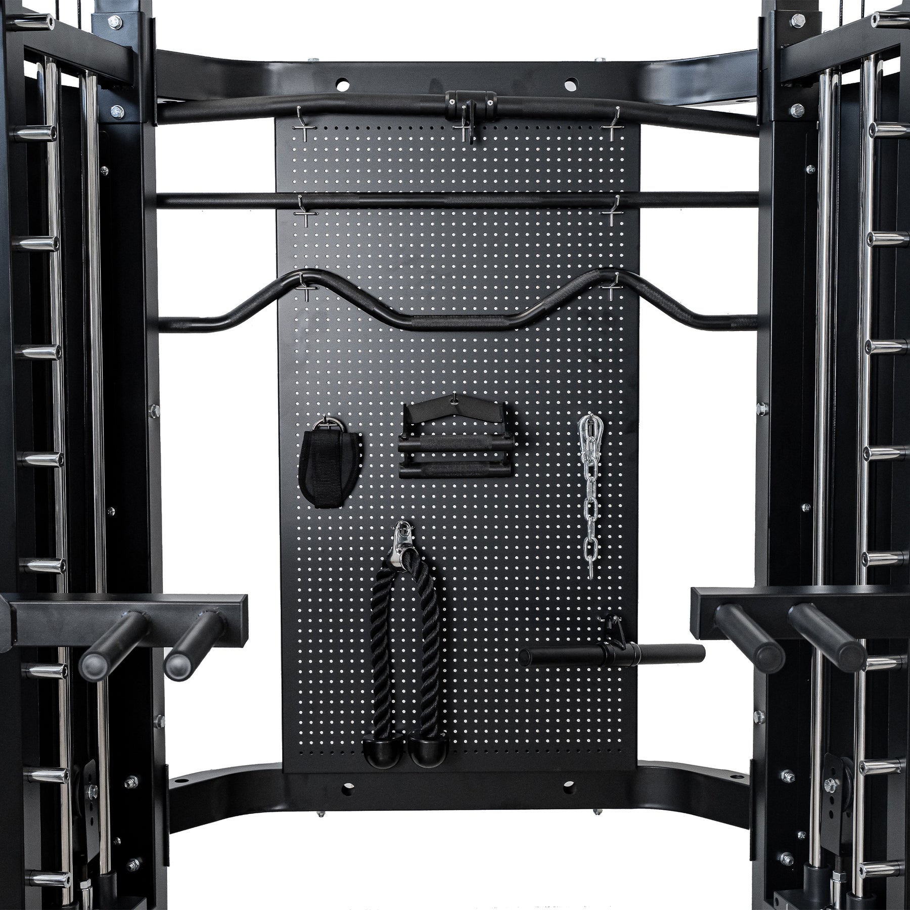 Reeplex CX4 Multi-Functional Trainer + FID Bench + 100kg Weight Plates + 7ft Barbell + Jammer Arms + Leg Press