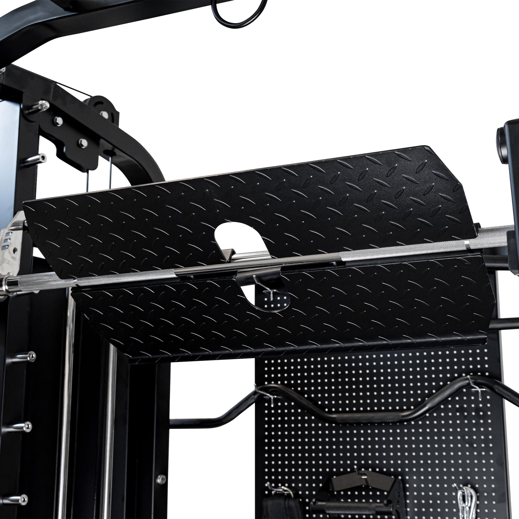 Reeplex CX4 Multi-Functional Trainer + FID Bench + 100kg Weight Plates + 7ft Barbell + Jammer Arms + Leg Press