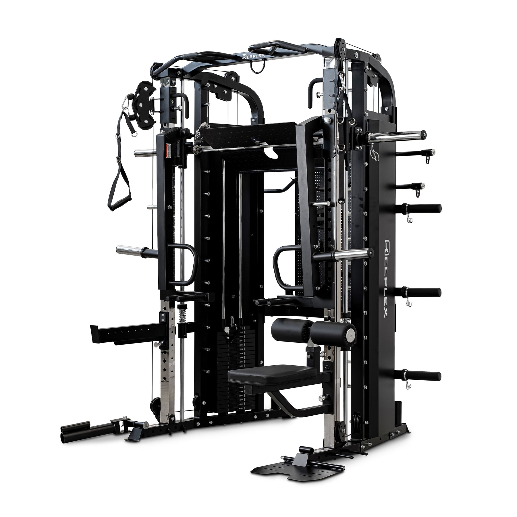 Reeplex CX4 Multi-Functional Trainer with Smith Machine & Attachments