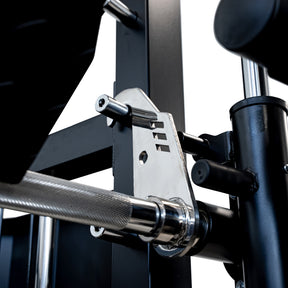 Reeplex CX4 Multi-Functional Trainer + FID Bench + 100kg Weight Plates + 7ft Barbell + Jammer Arms + Leg Press