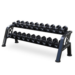 Commercial 2 Tier 12.5kg - 50kg Dumbbell Package right view