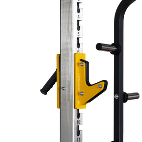 Commercial Half Squat Rack With Weight Plate Storage