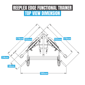 Reeplex Edge Multi-Functional Trainer with Corner Smith Machine