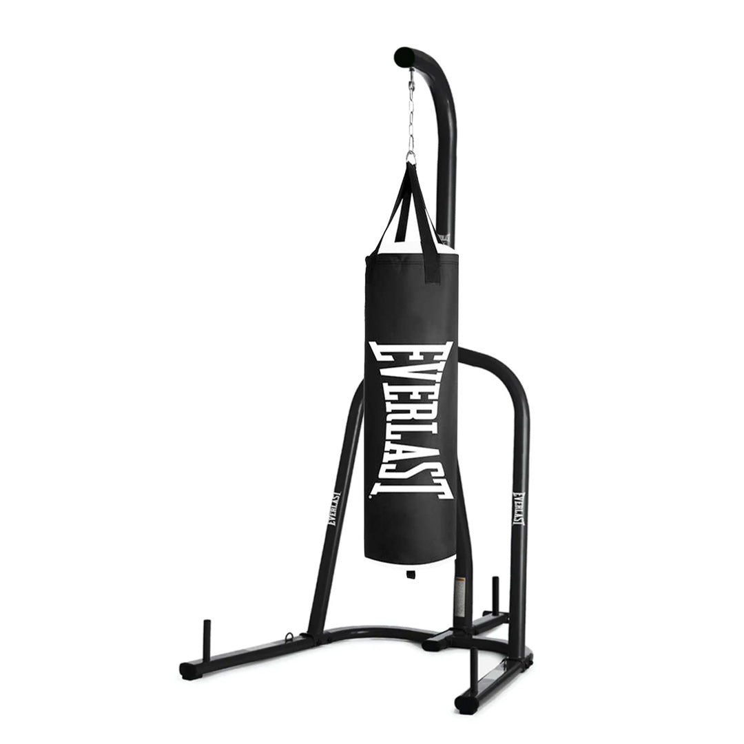 Everlast Heavy Bag Stand + 4ft Everlast Punching Bag Set - Dynamo Fitness
