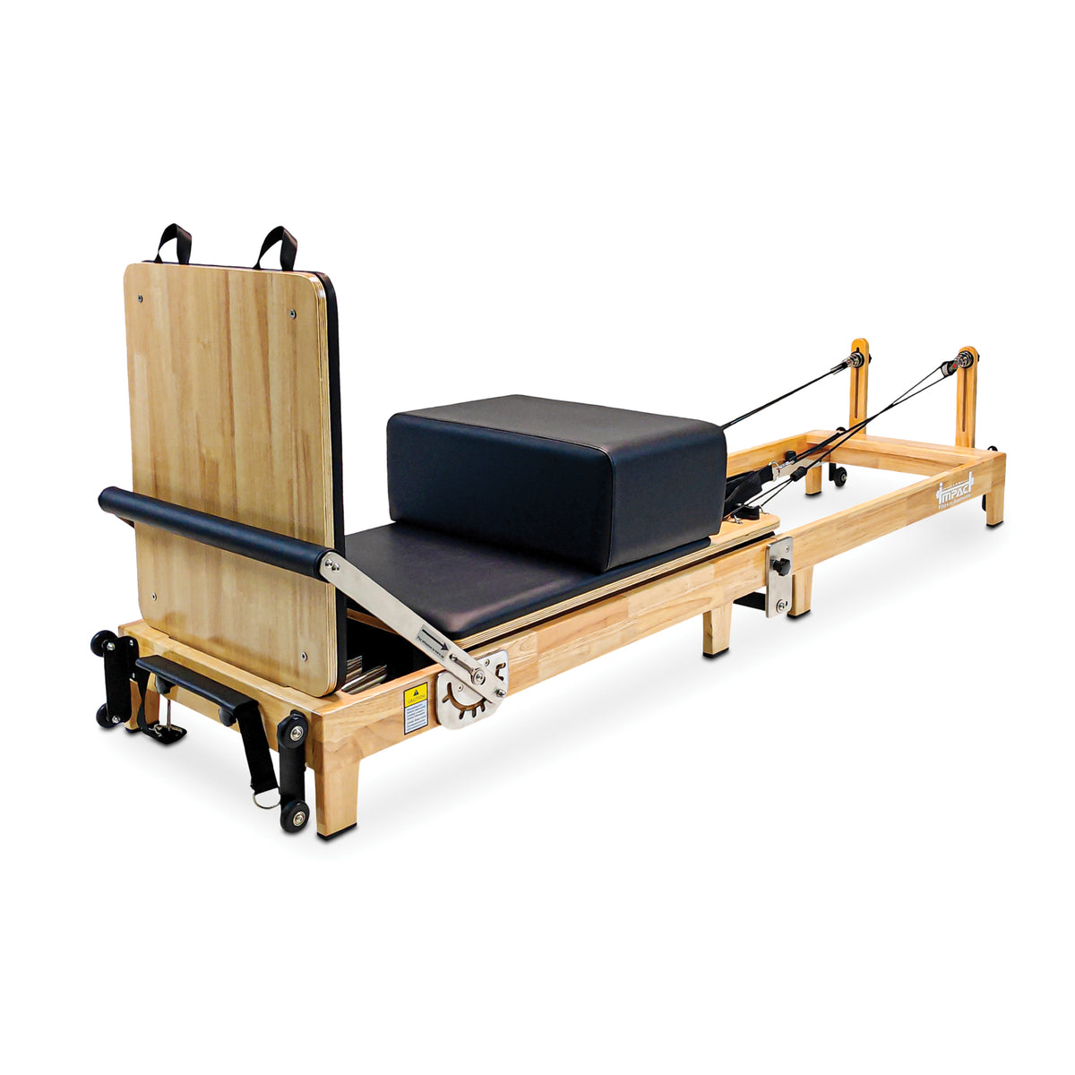 Impact Fitness Foldable Pilates Reformer Oakwood