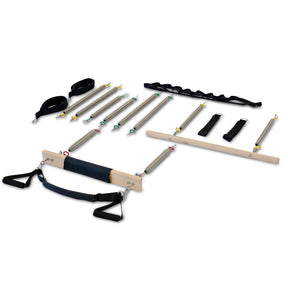 Reeplex Pilates Reformer Pro Maple Wood with Full Trapeze Frame - Floor Stock Melbourne