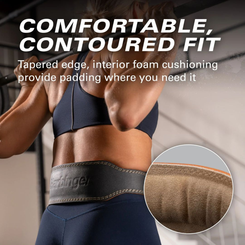 Harbinger Belt 4" Leather 2.0