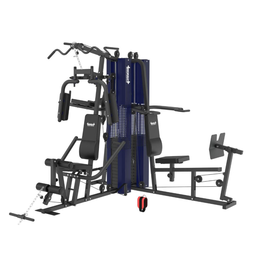 IG-5 Multi Station Home Gym with Leg Press and Pull Up Dip Tower