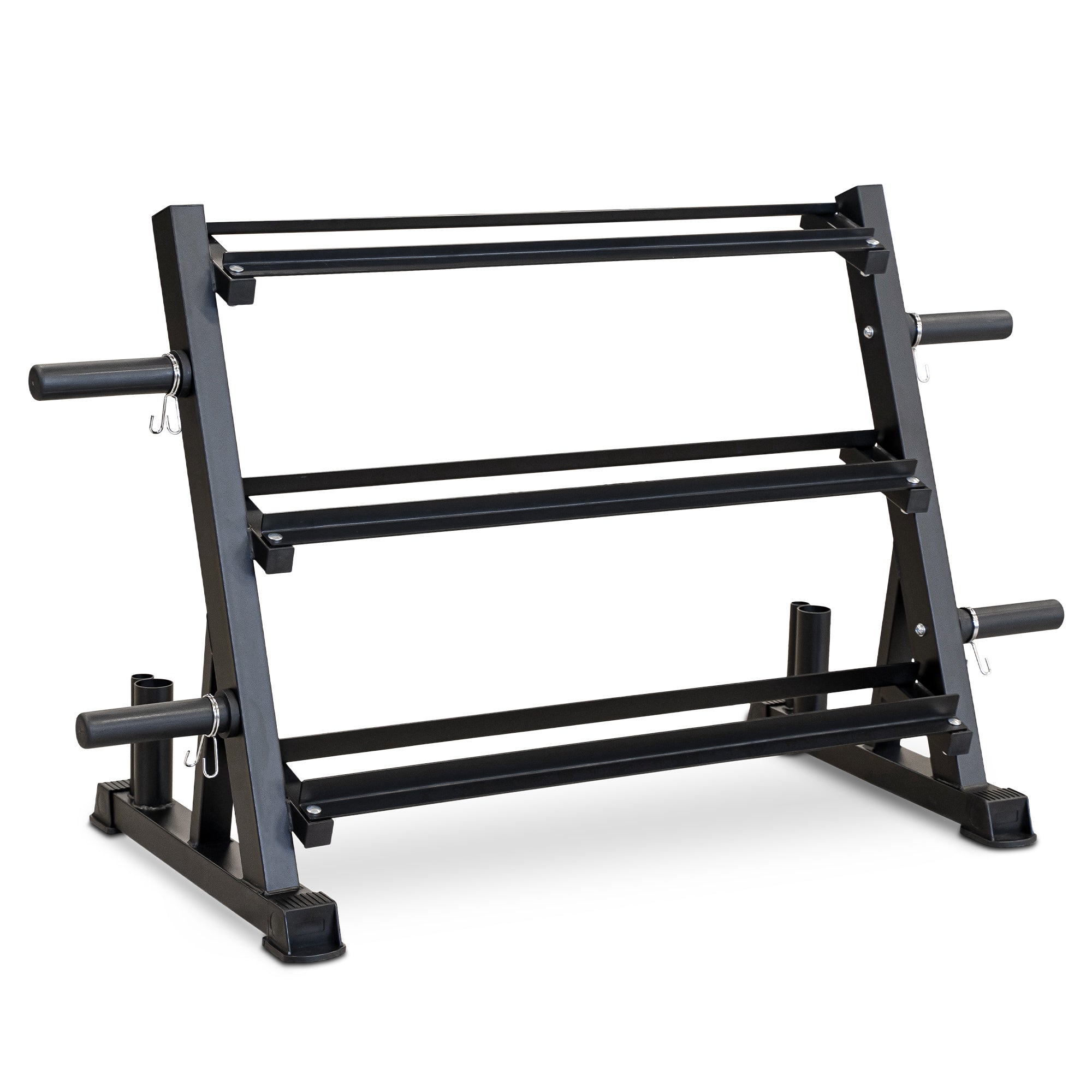 Impact Fitness 3 Tier Dumbbell Rack Weight Storage