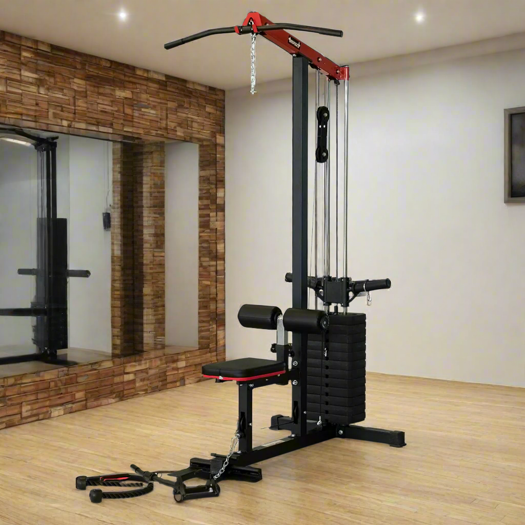 Impact Fitness Lat Pulldown & Seated Row Machine