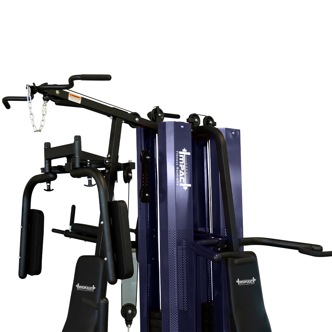 IG-5 Multi Station Home Gym with Leg Press and Pull Up Dip Tower