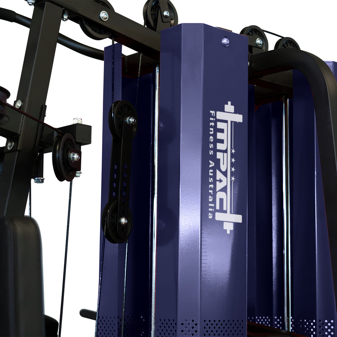 IG-5 Multi Station Home Gym with Leg Press and Pull Up Dip Tower