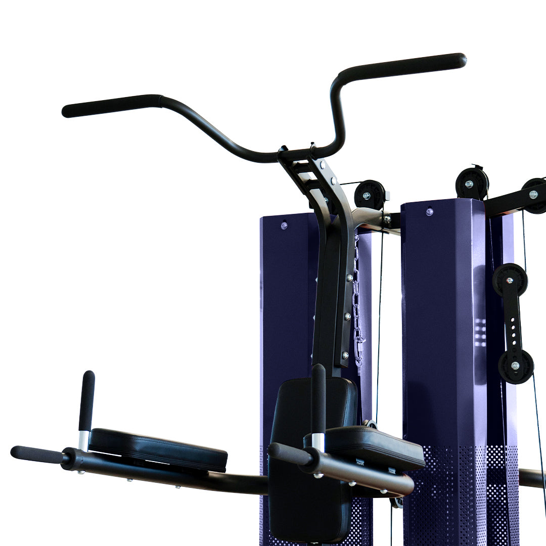IG-5 Multi Station Home Gym with Leg Press and Pull Up Dip Tower