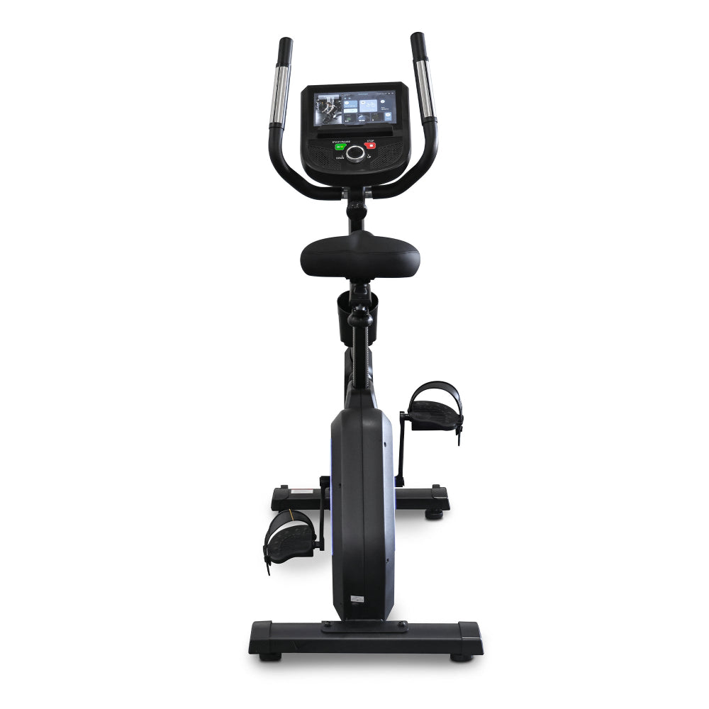 Impact Fitness B100 Upright Exercise Bike with Touchscreen Display