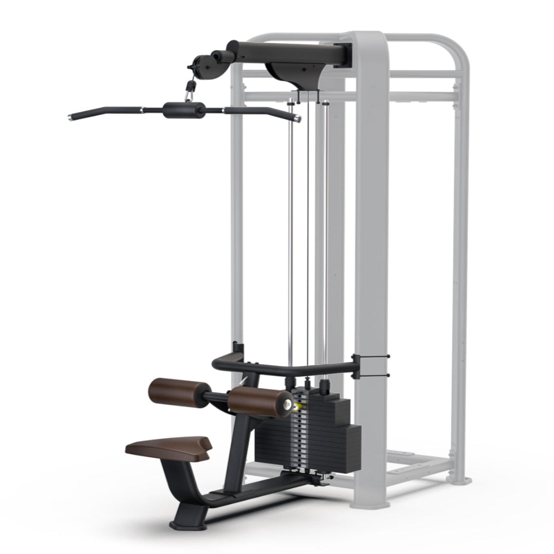 Intenza Lat Pulldown Cable Machine | Effective Back & Shoulder Trainer