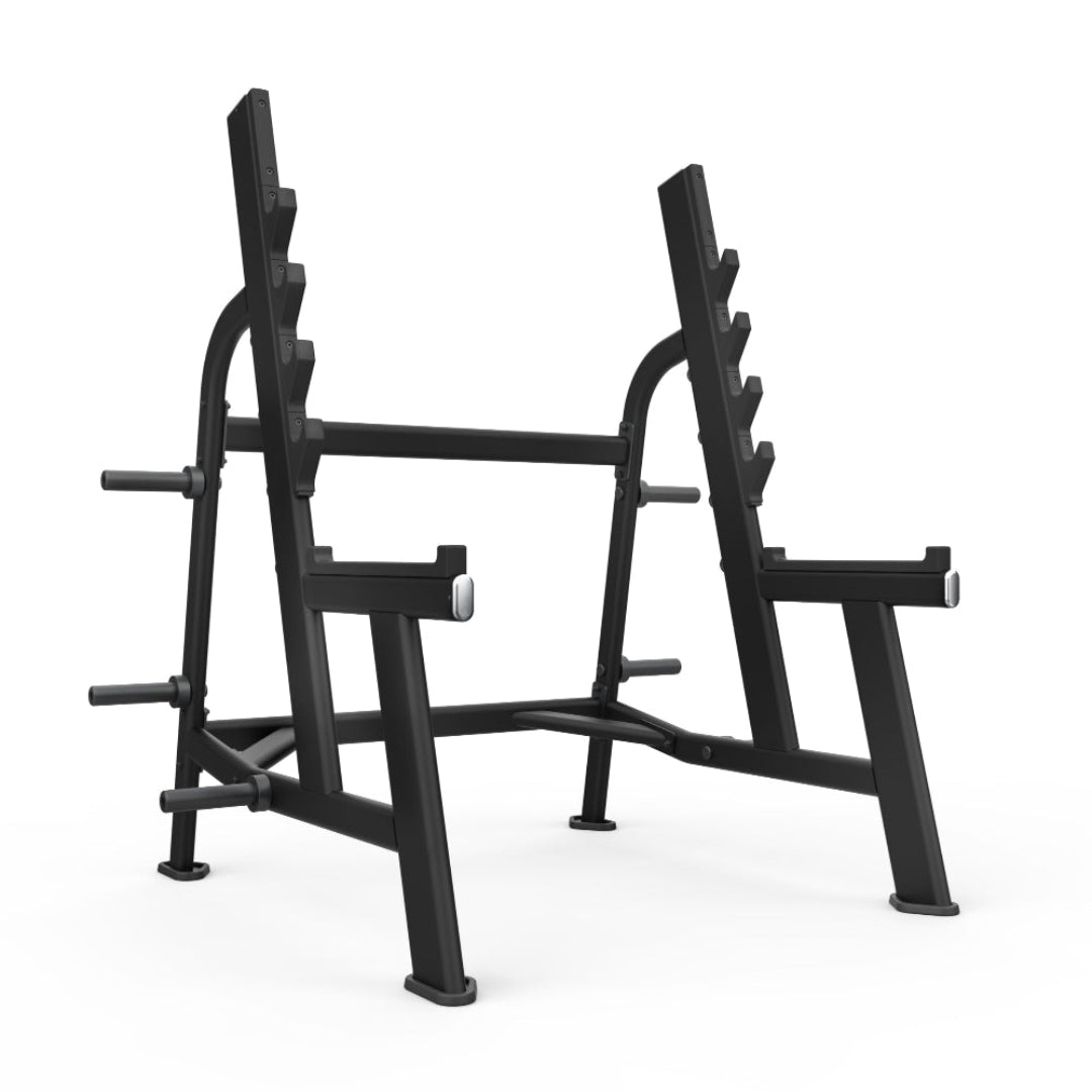 Intenza Olympic Squat Rack | Heavy-Duty Adjustable Squat Rack
