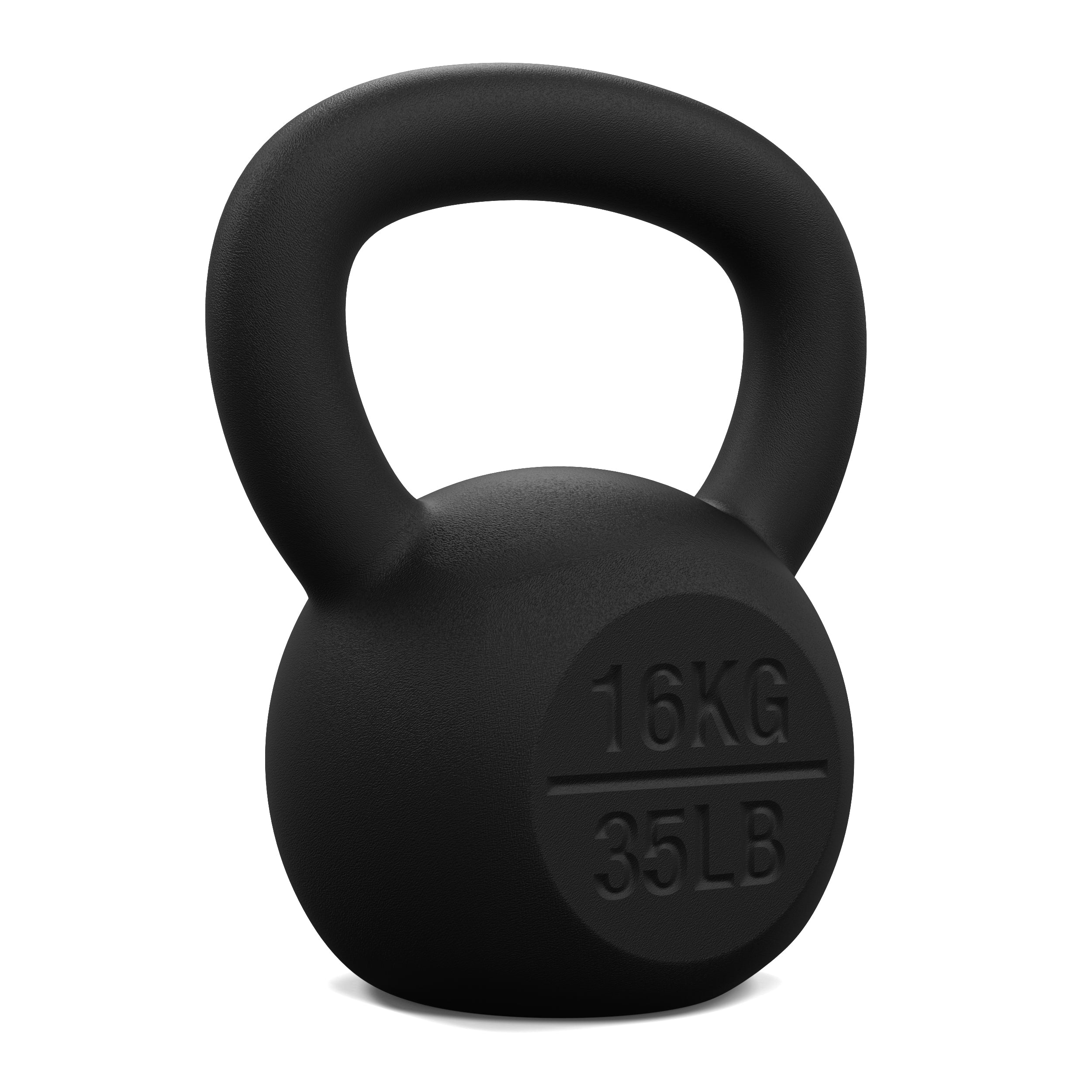 Athletic Works 12KG Kettlebell, Durable Black Hammertone
