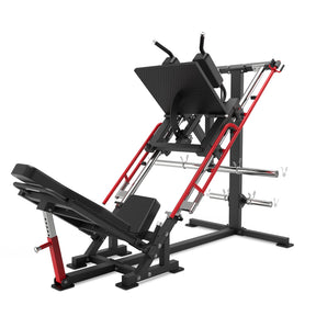 The Beast - Reeplex CBT-PRO90 Multi-Functional Trainer + 45° Leg Press & Hack Squat V2 + 4–15kg Dumbbell Set & Rack + Titan 3.0 Treadmill Bundle