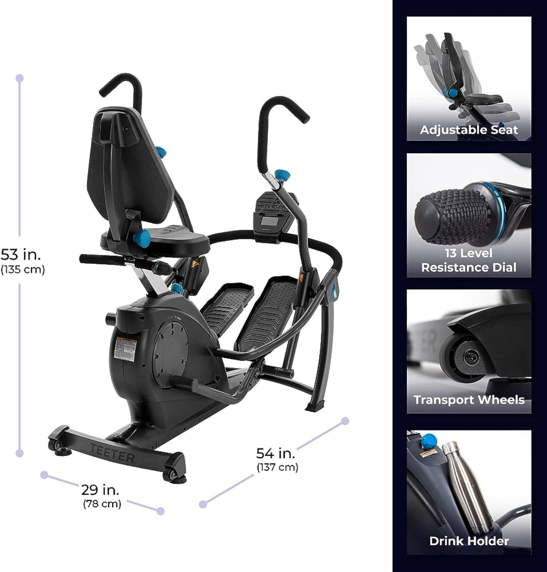 Freestep LT3 Recumbent X Trainer