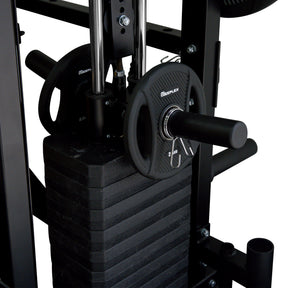 Impact Fitness MF10 Multi-Trainer with Adjustable Bench + Olympic Weights + Barbell