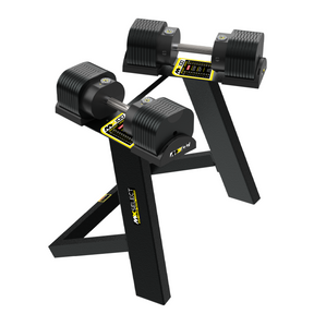 Adjustable Dumbbell Set 5.9kg - 45.4kg Pair MX100 with Stand