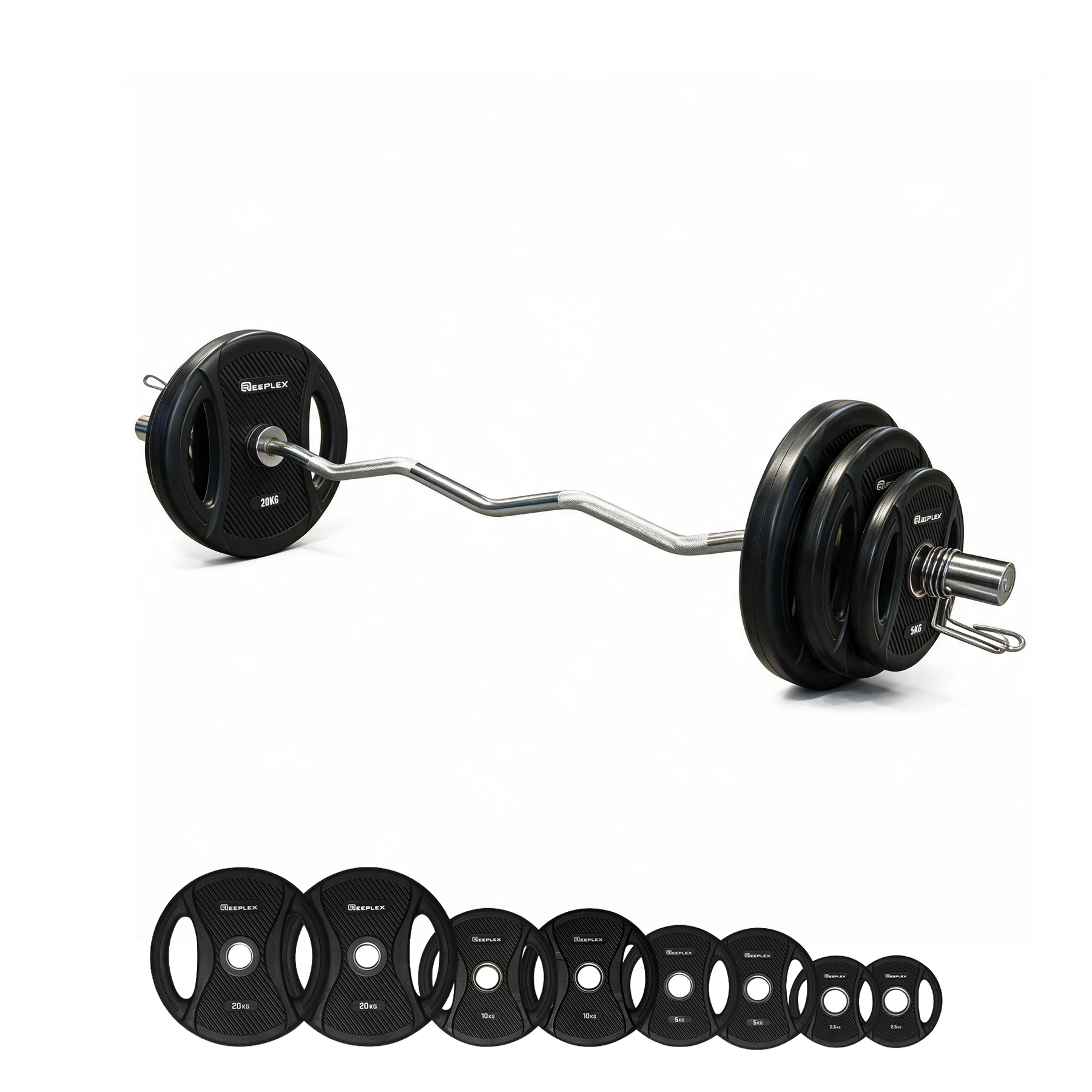 Olympic Ez-Curl Bar Set 45kg