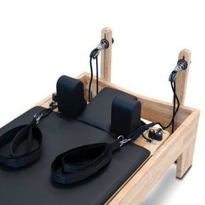 Reeplex Pilates Reformer Machine Oak Wood Flow Series