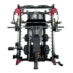 Reeplex CBT-PN + FID Bench + 100kg PVC Olympic Weights + Leg Press Attachment + 7ft Barbell