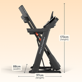 Proform Treadmill with 16" HD touchscreen Cabron Pro 9000
