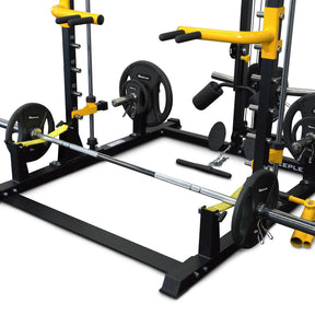 Reeplex RM90 Smith Machine + Squat Rack + Lat Pulldown Bench + 100kg PVC Olympic Weights