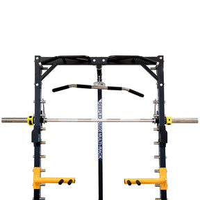 Reeplex RM90 Squat Rack with Smith Machine and Lat Pulldown + Seated Row