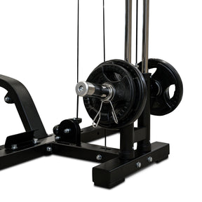 RPR8 Rubber Olympic package lat pulldown close up