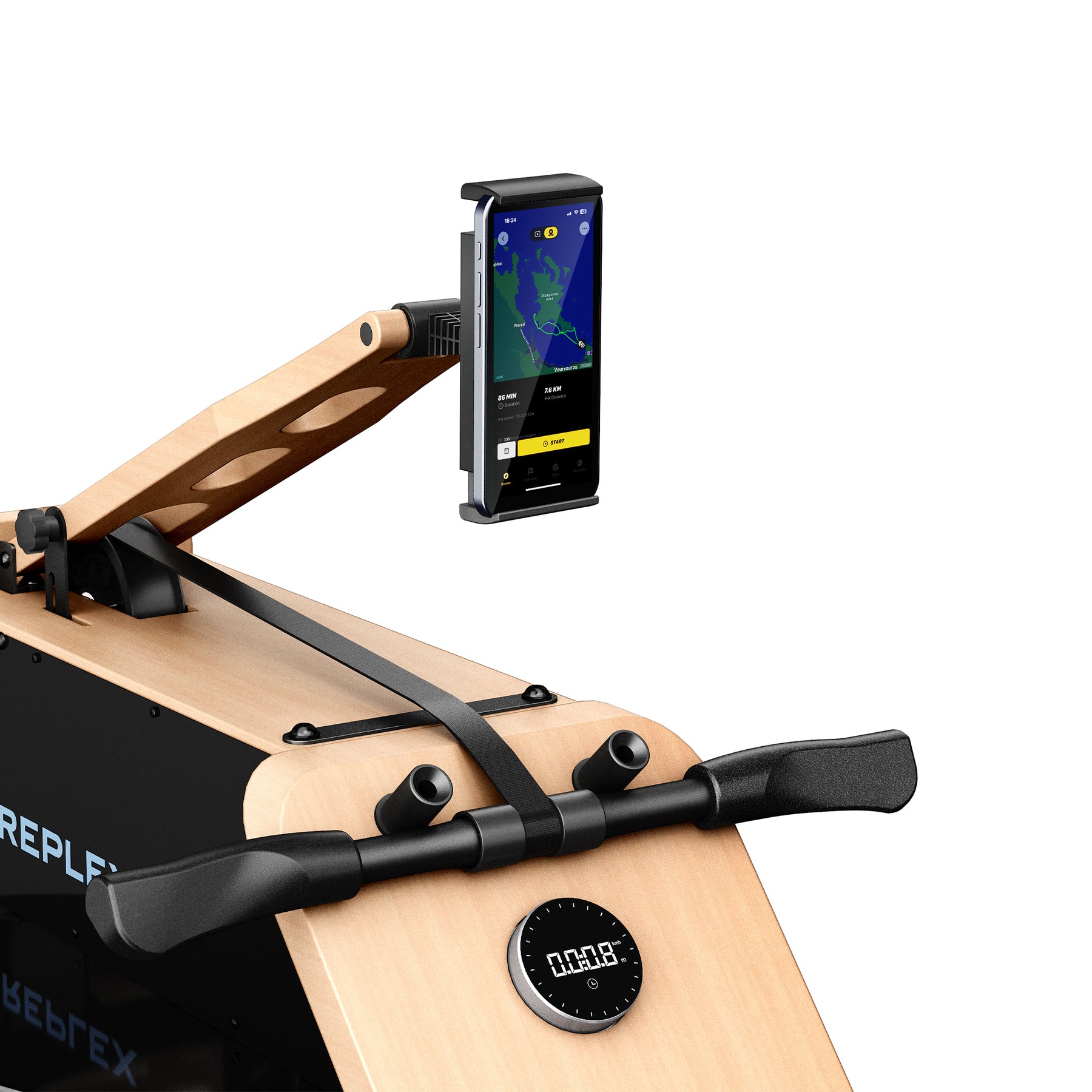 Reeplex Magnetic Fluid Rowing Machine V2