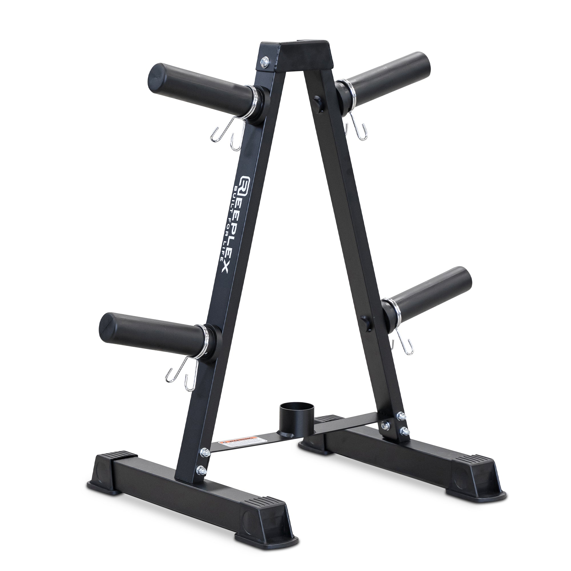 Weight Plate Tree With Barbell Holder - Dynamo Fitness