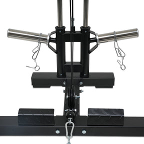 RPR8 Rubber Olympic package lat pulldown posts